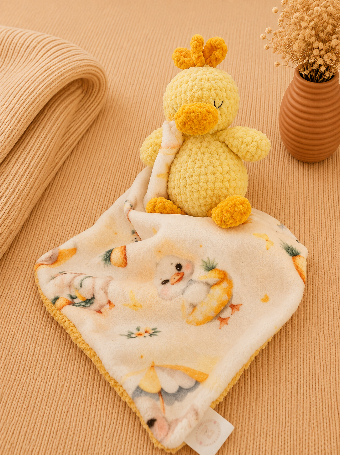 Doudou lange - Canard