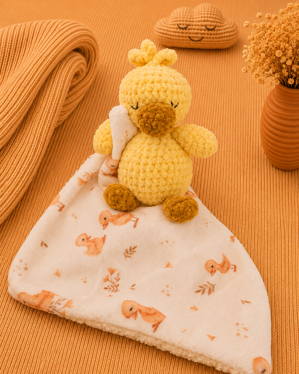 Doudou lange - Canard
