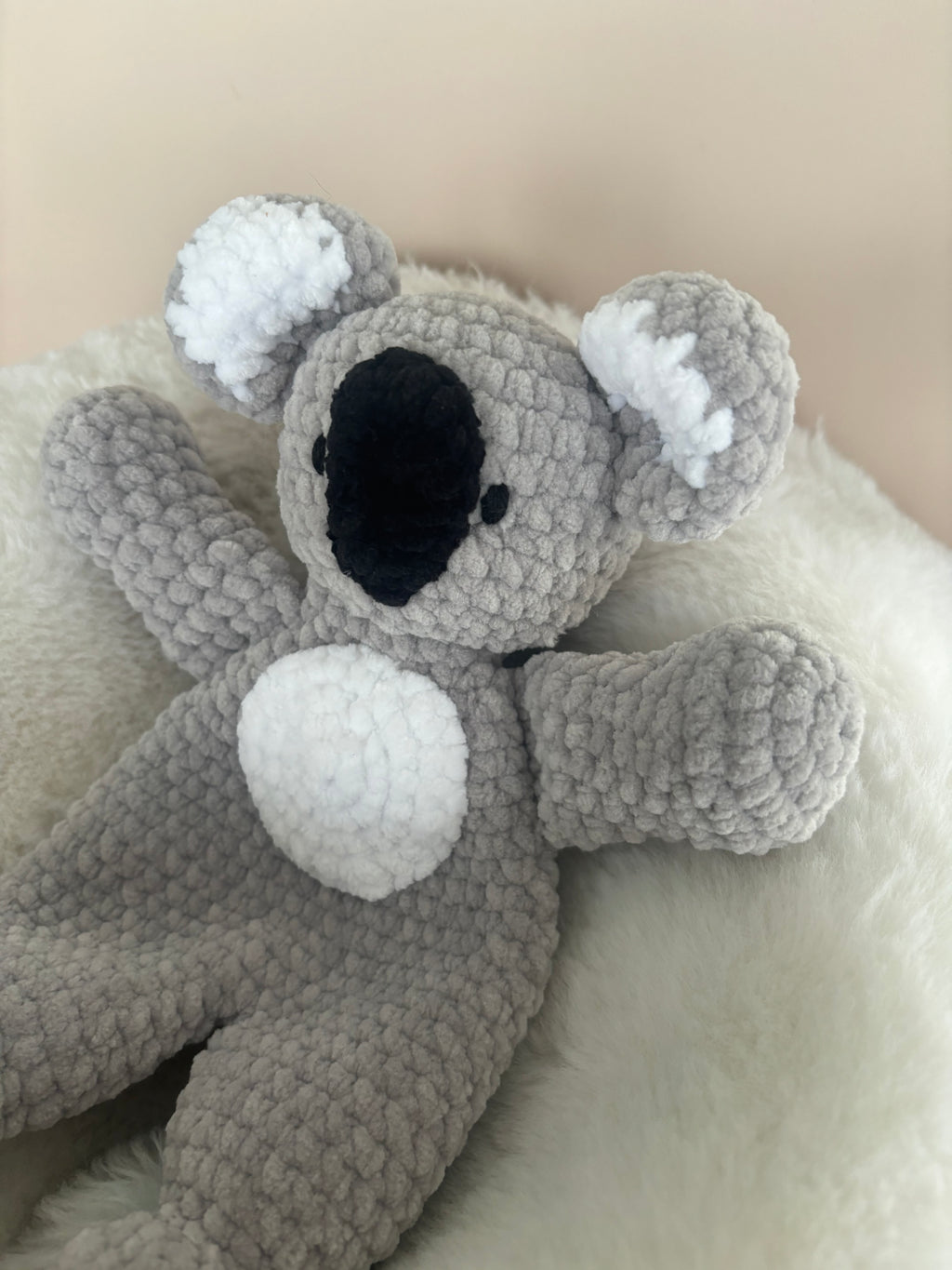 Doudou plat koala - Gris