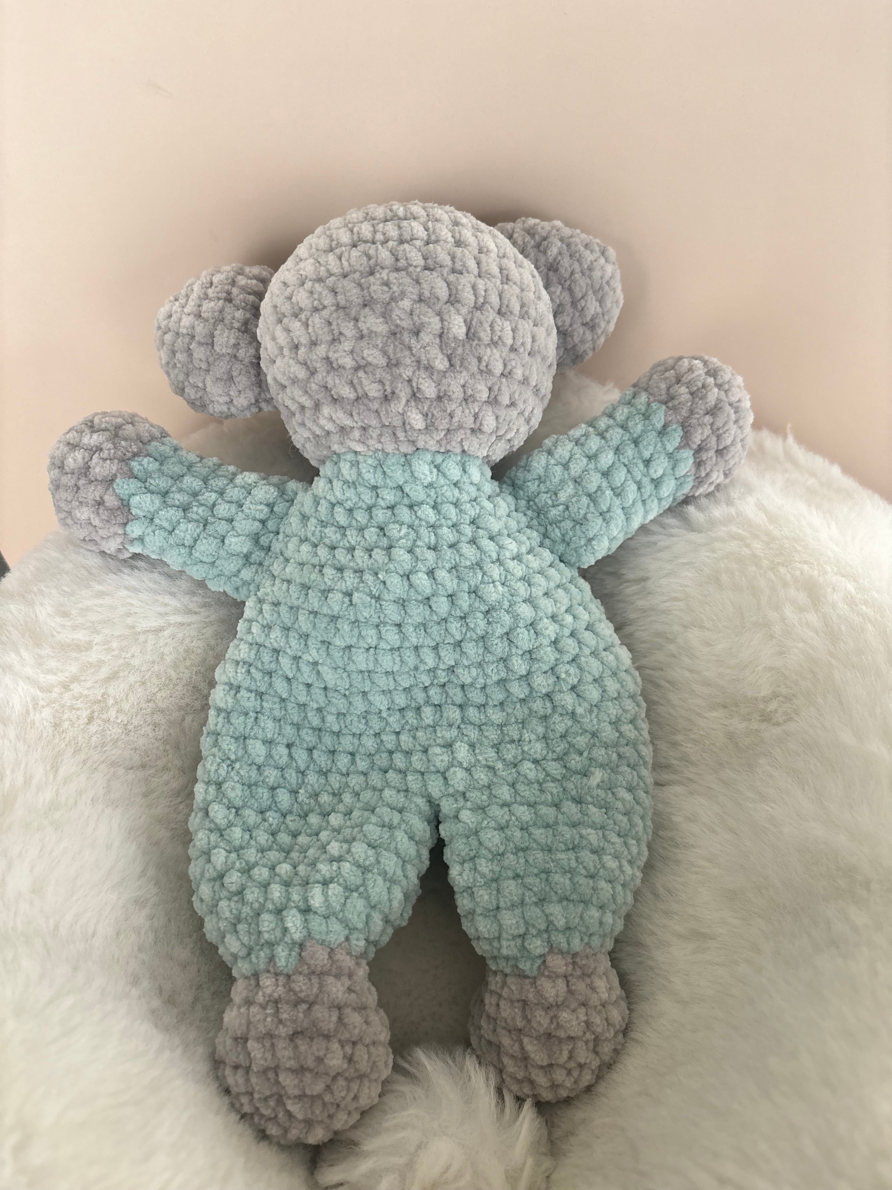 Doudou plat koala - Vert