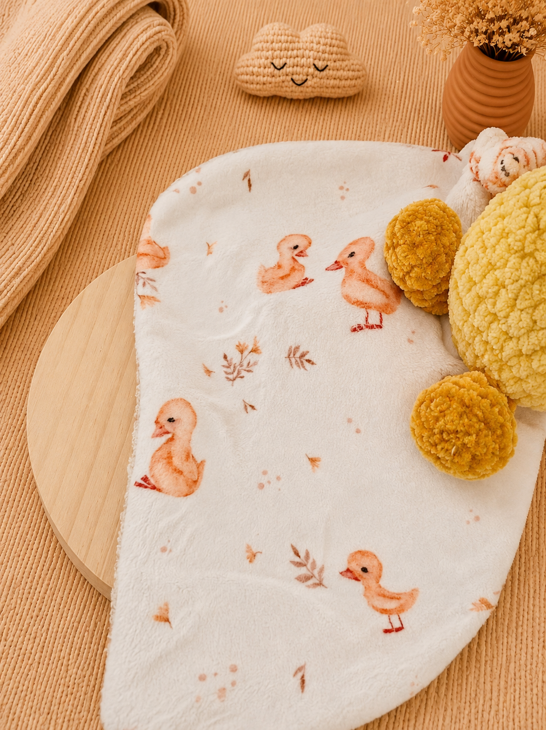 Doudou lange - Canard