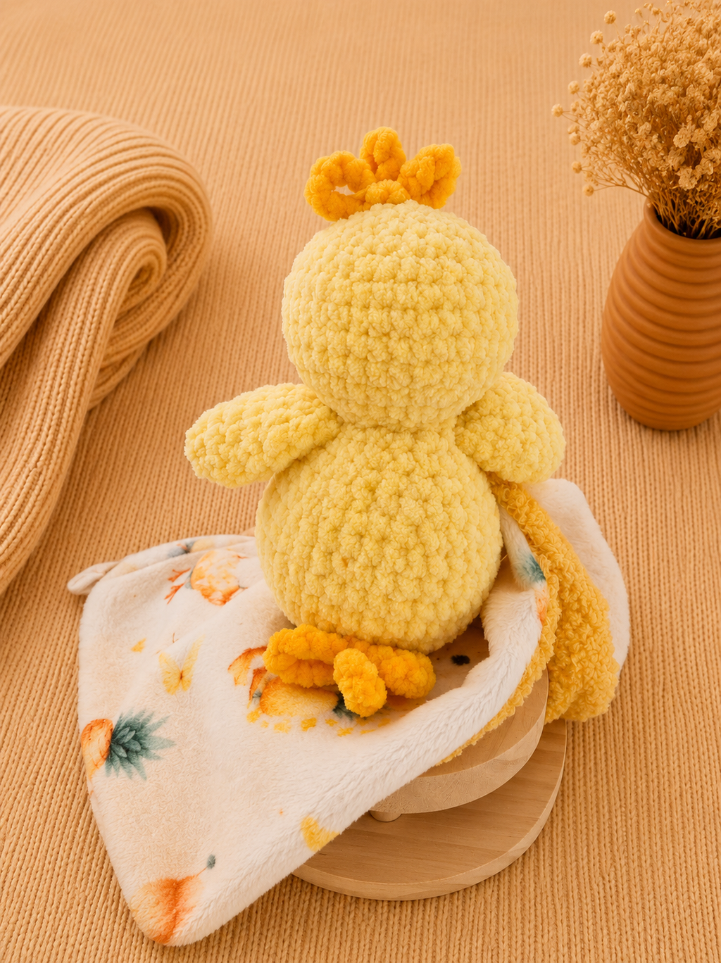 Doudou lange - Canard