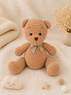 Ourson Peluche Crochet - Fait main