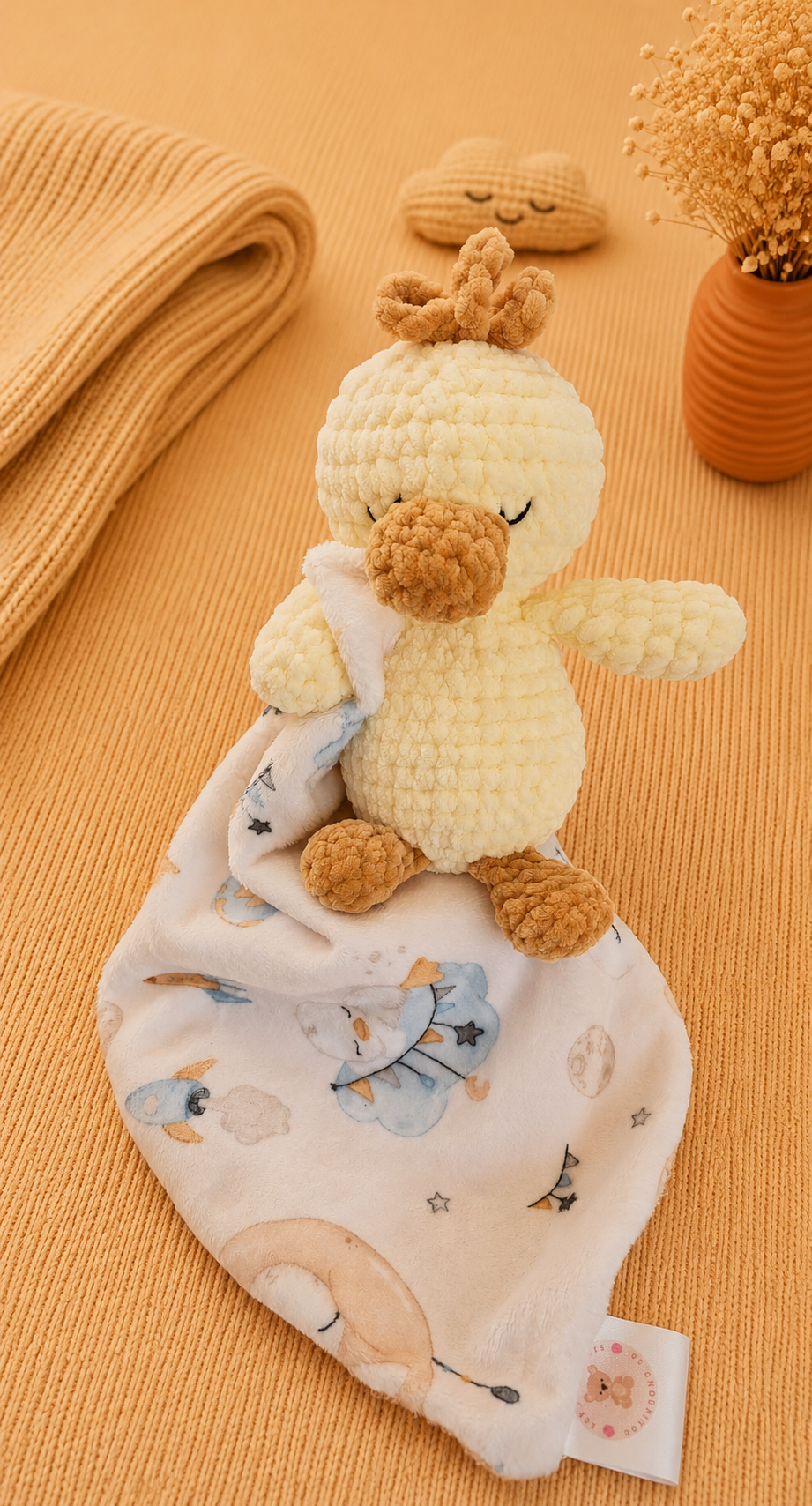 Doudou lange - Canard