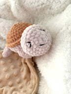 Doudou Tortue Lange - Nougat