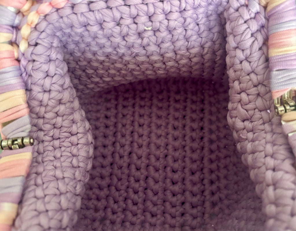 Petite pochette beauté - " Lilas enchanté "