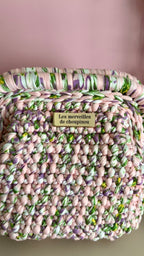 Pochette beauté taille XS - "Romance florale"