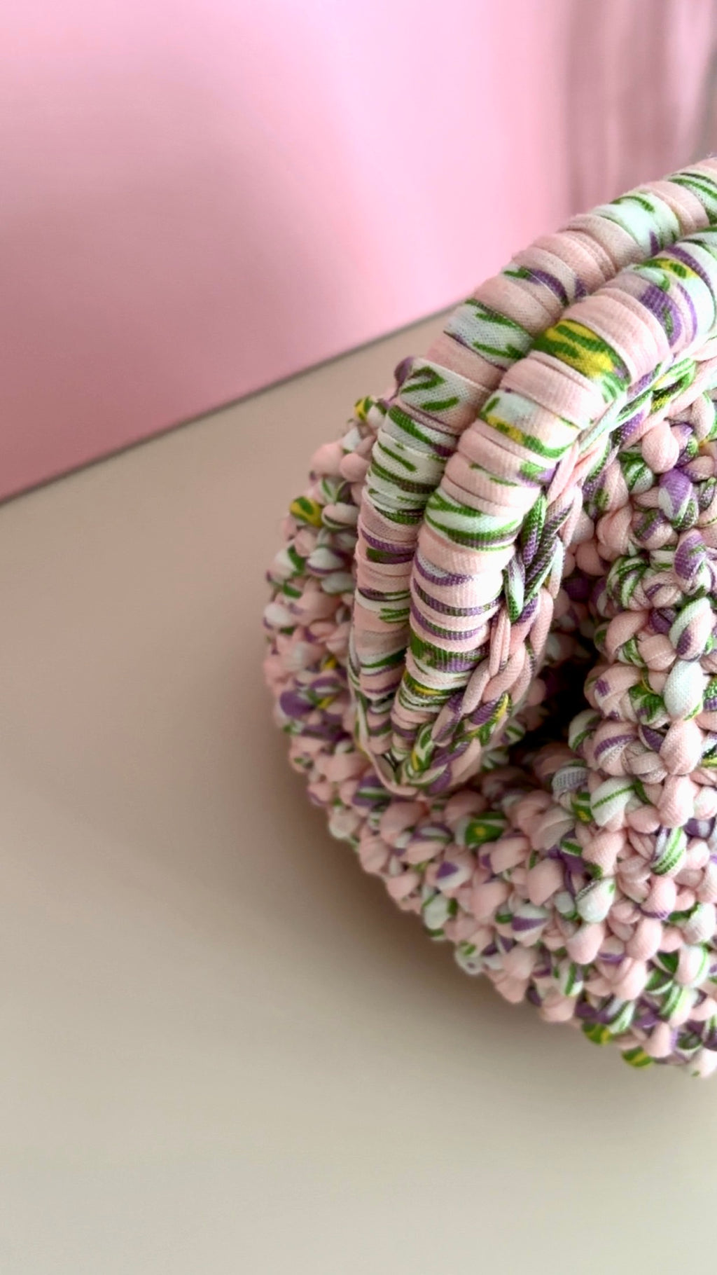 Pochette beauté taille XS - "Romance florale"