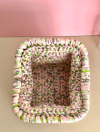 Pochette beauté taille XS - "Romance florale"