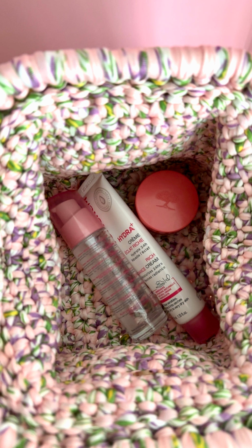 Pochette beauté taille XS - "Romance florale"
