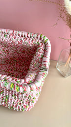 Pochette beauté taille M -  "Rose pivoine"