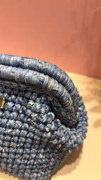 Pochette beauté taille S - " Denim chic "