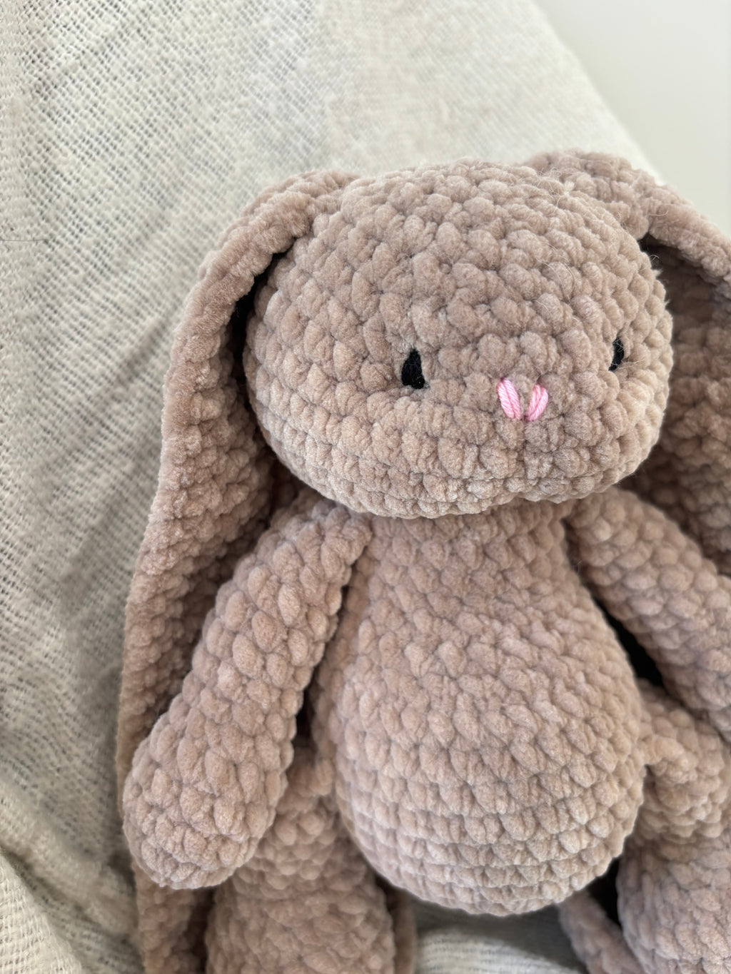 Doudou lapin - Taupe
