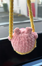Décoration de rétroviseur - Cochon