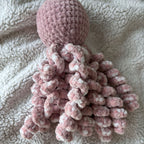 Doudou Pieuvre - Rose Poudre